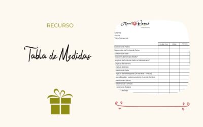 Tabla de medidas