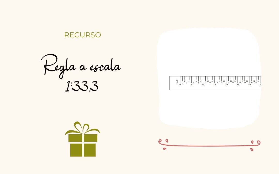 Regla Escala 1:3,3